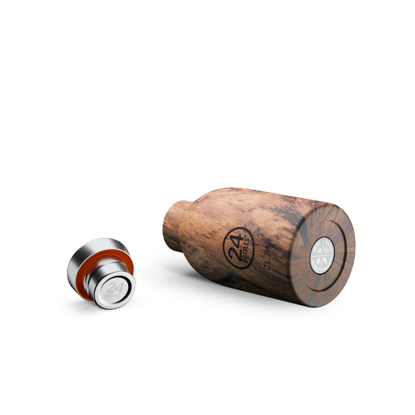 Clima Bottle Sequoia Wood - 330 ml