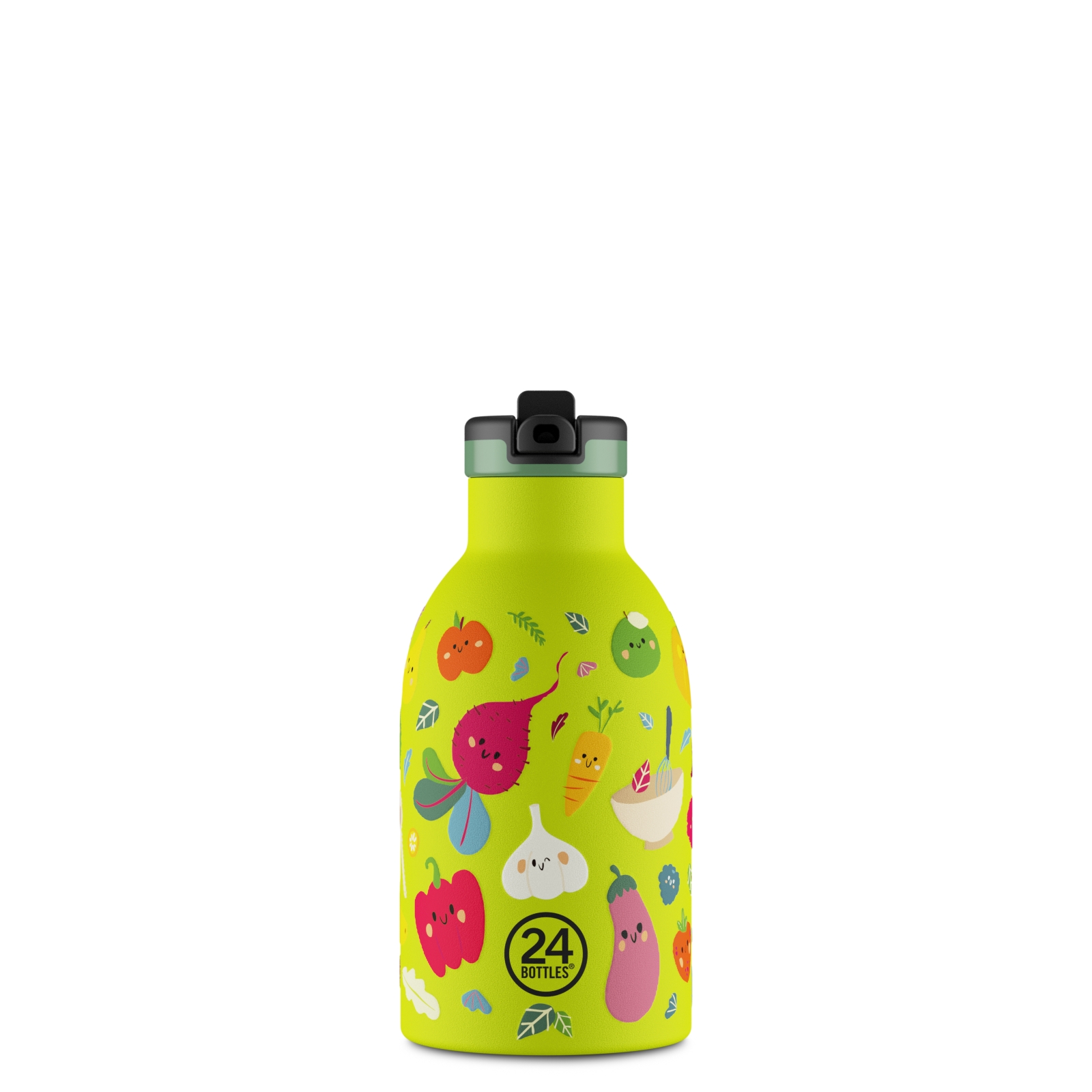 Kids Insulated Bottle Veggie Friends - 330 ml