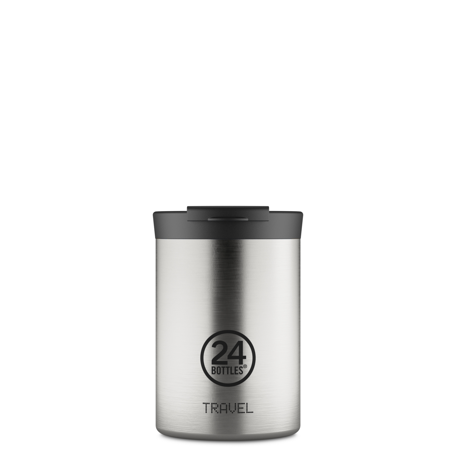Travel Tumbler Brushed Steel - 350 ml