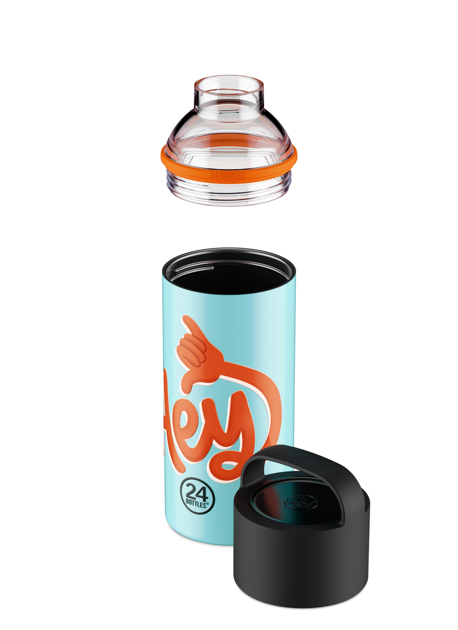 Spin Bottle Hey! Blue - 730 ml