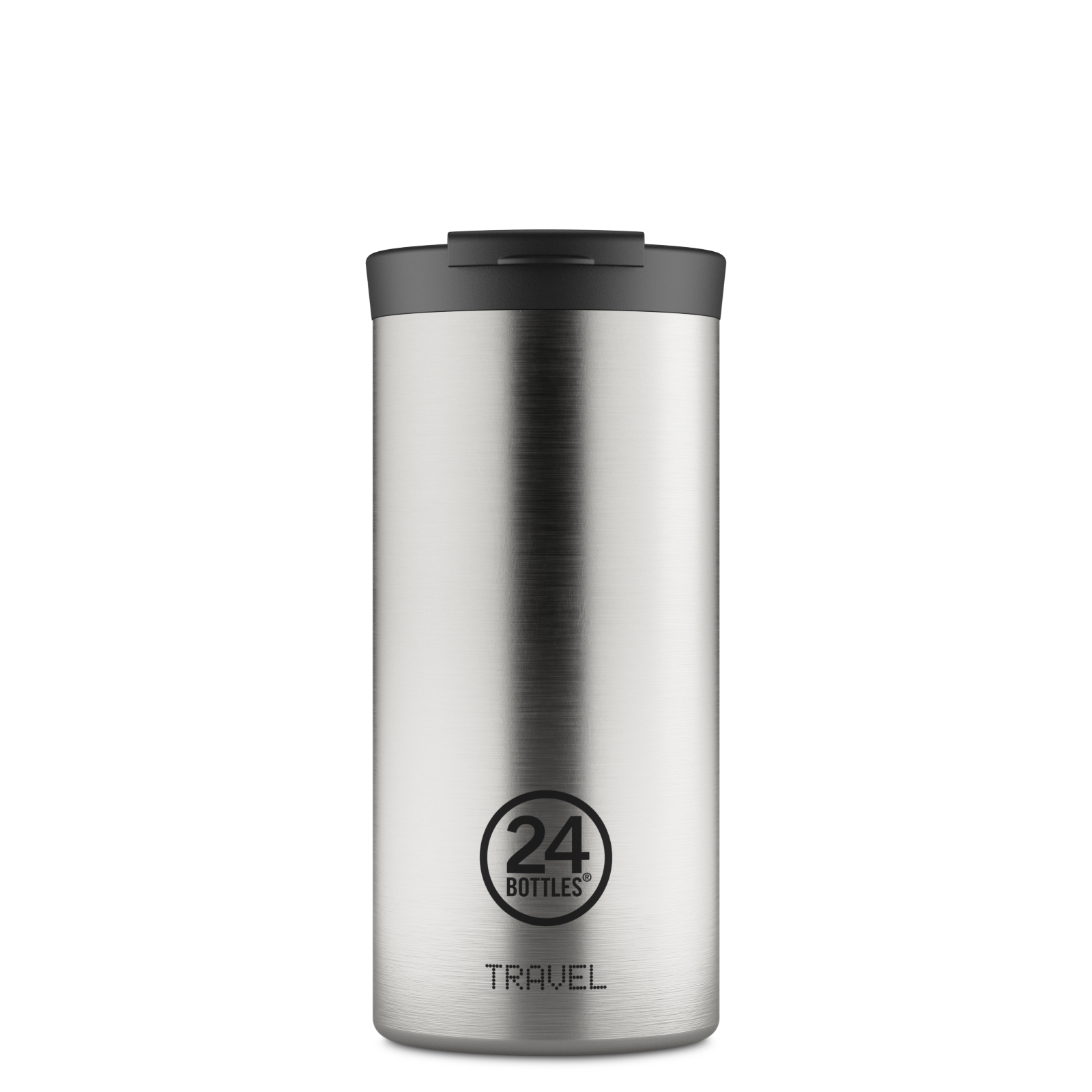 Travel Tumbler Brushed Steel - 600 ml
