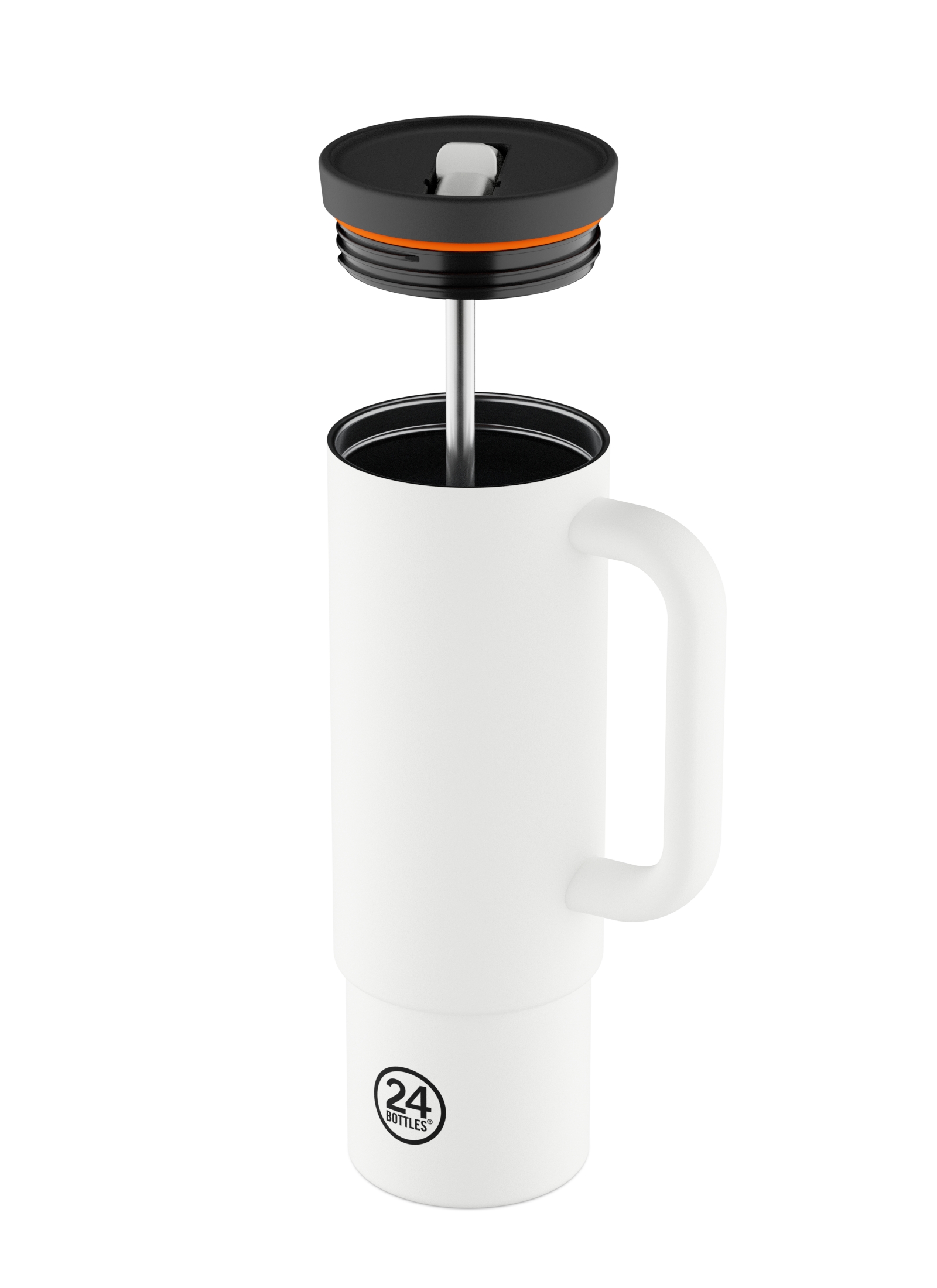 Straw Cup Ice White - 800 ml