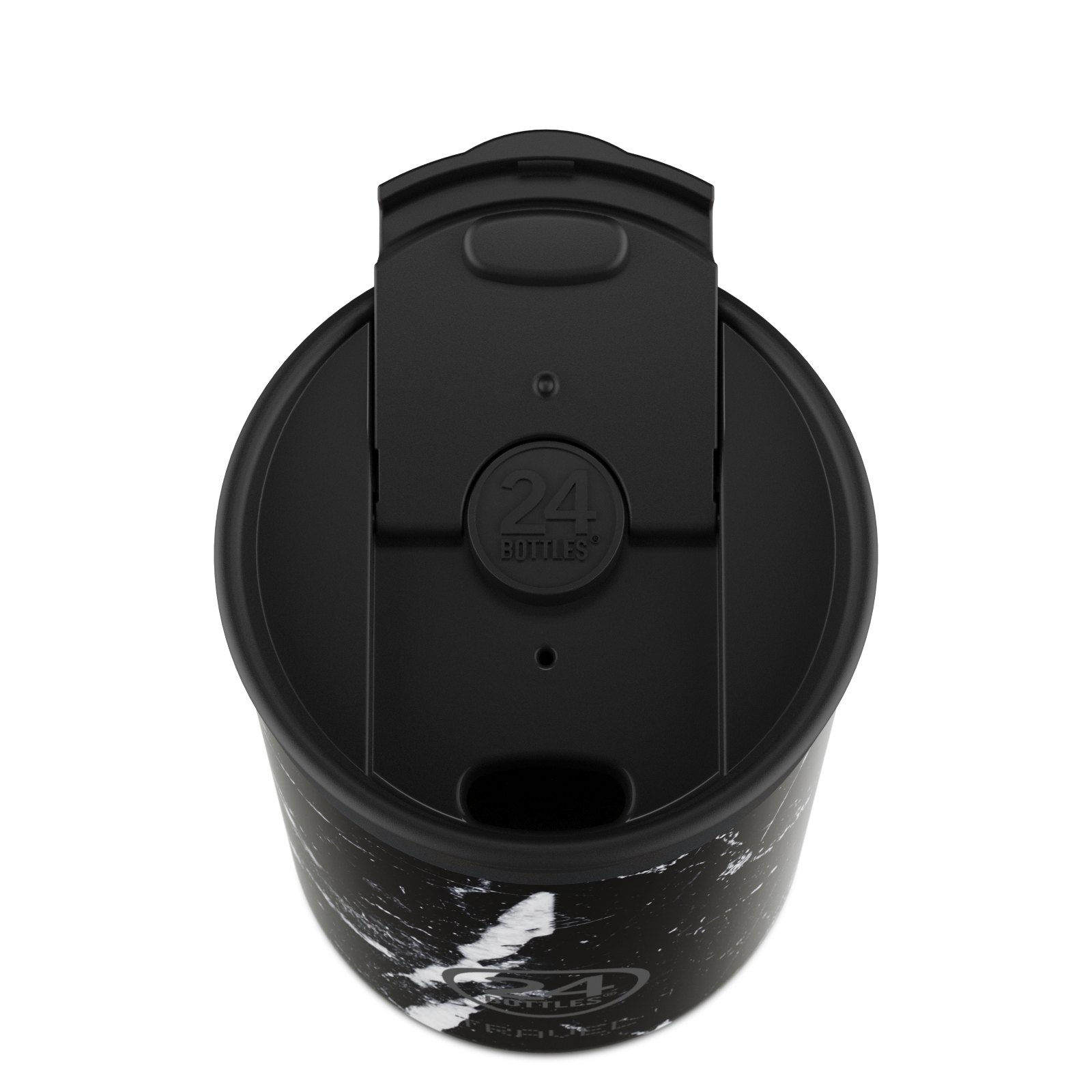 Travel Tumbler Black Marble - 350 ml