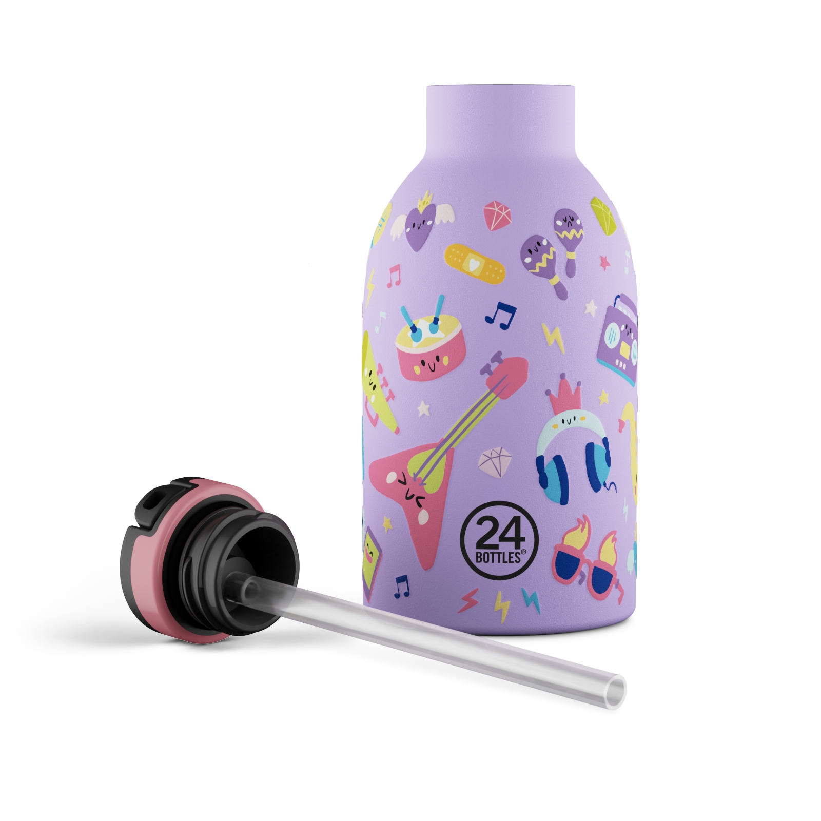 Kids Insulated Bottle Music Friends - 330 ml