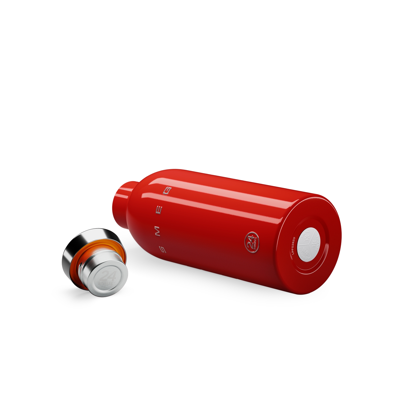 Clima Bottle SMEG x 24Bottles Red - 500 ml