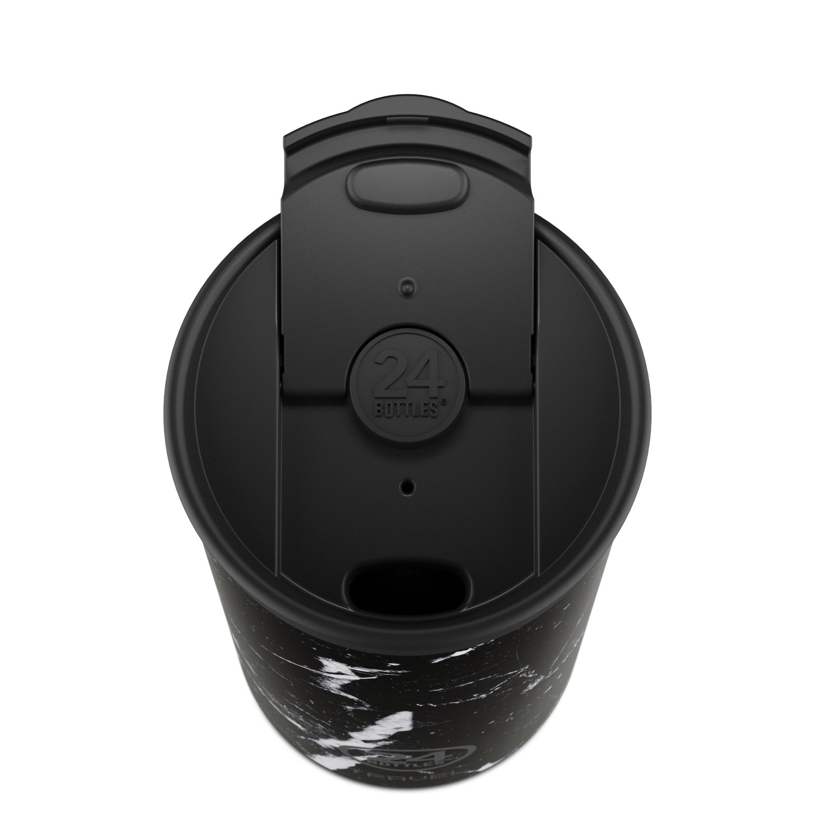 Travel Tumbler Black Marble - 600 ml