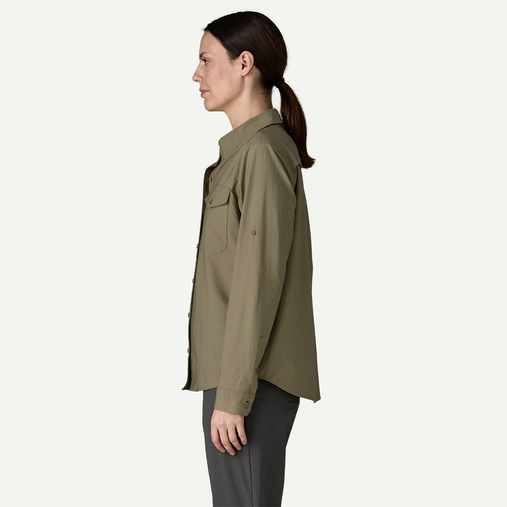 Women's Long-Sleeved Self-Guided Sun Shirt