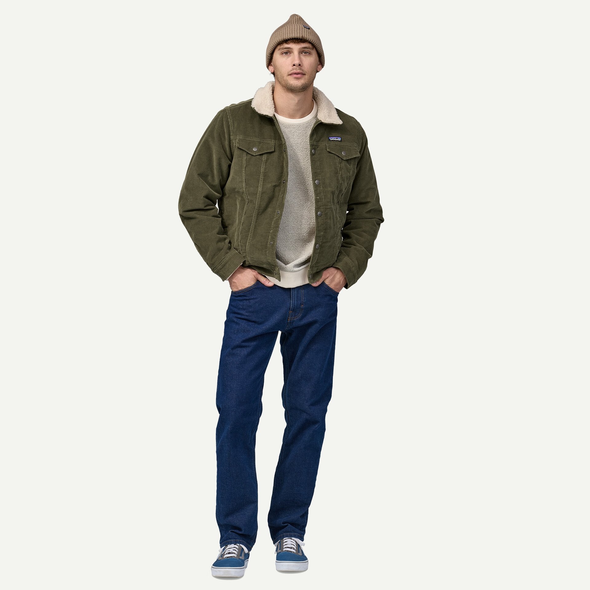 Men's Pile-Lined Trucker Jacket