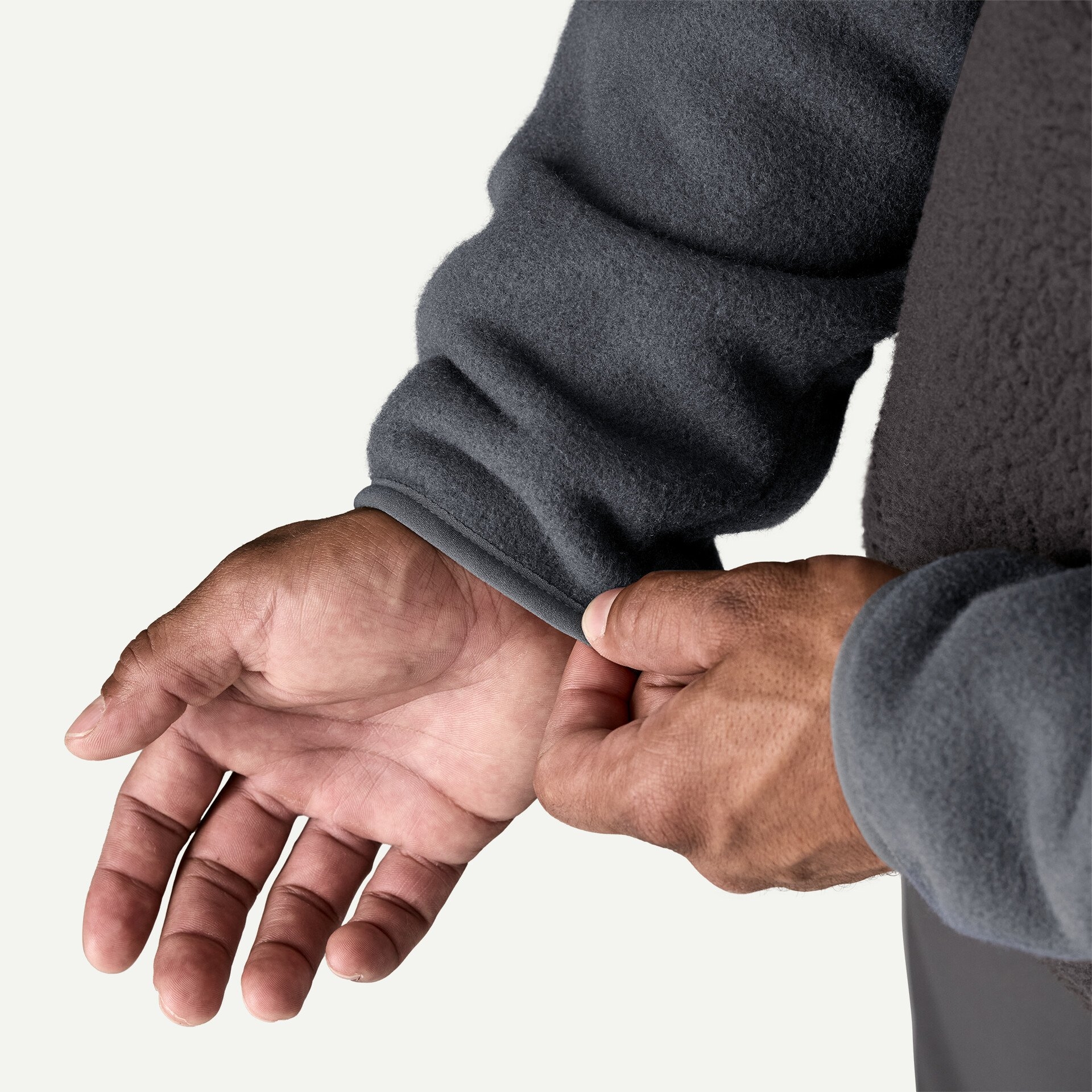 Men's Retro Pile Half-Snap Fleece Pullover