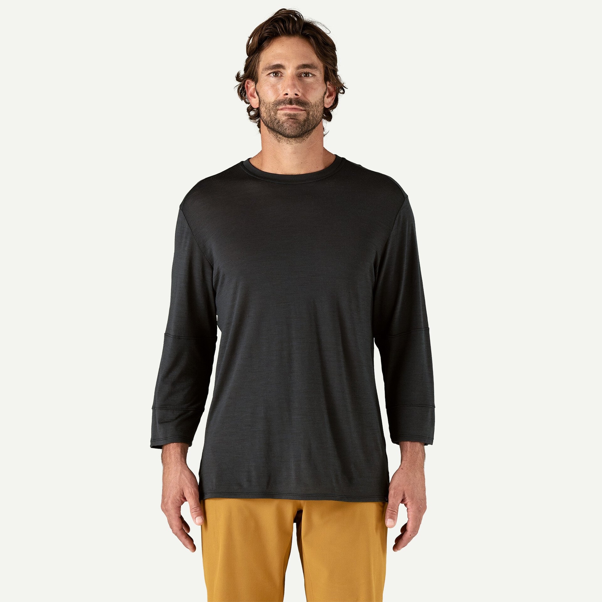 Men's Merino Blend 3/4-Sleeved Bike Jersey
