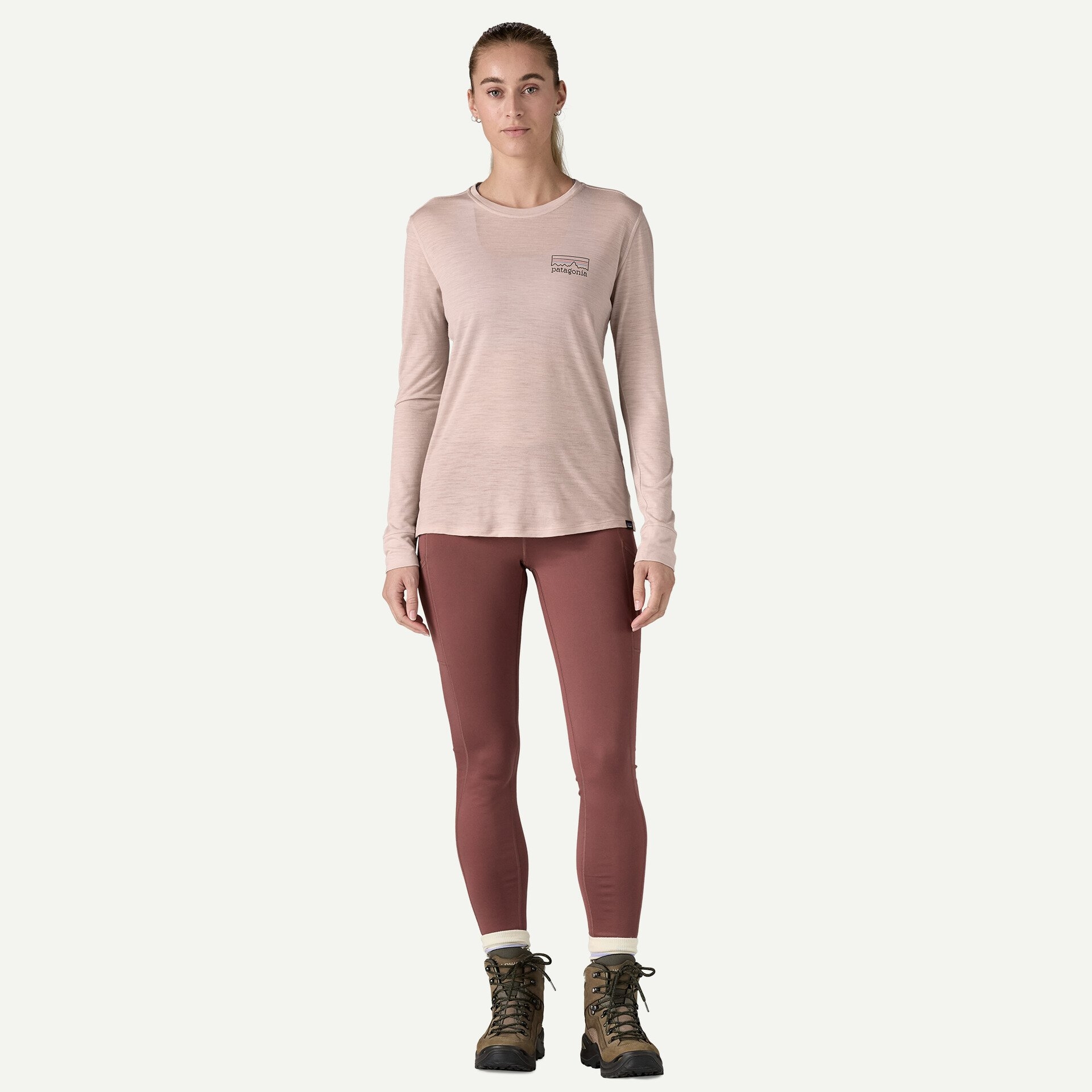 Women's Long-Sleeved Capilene® Cool Merino Blend Graphic Shirt
