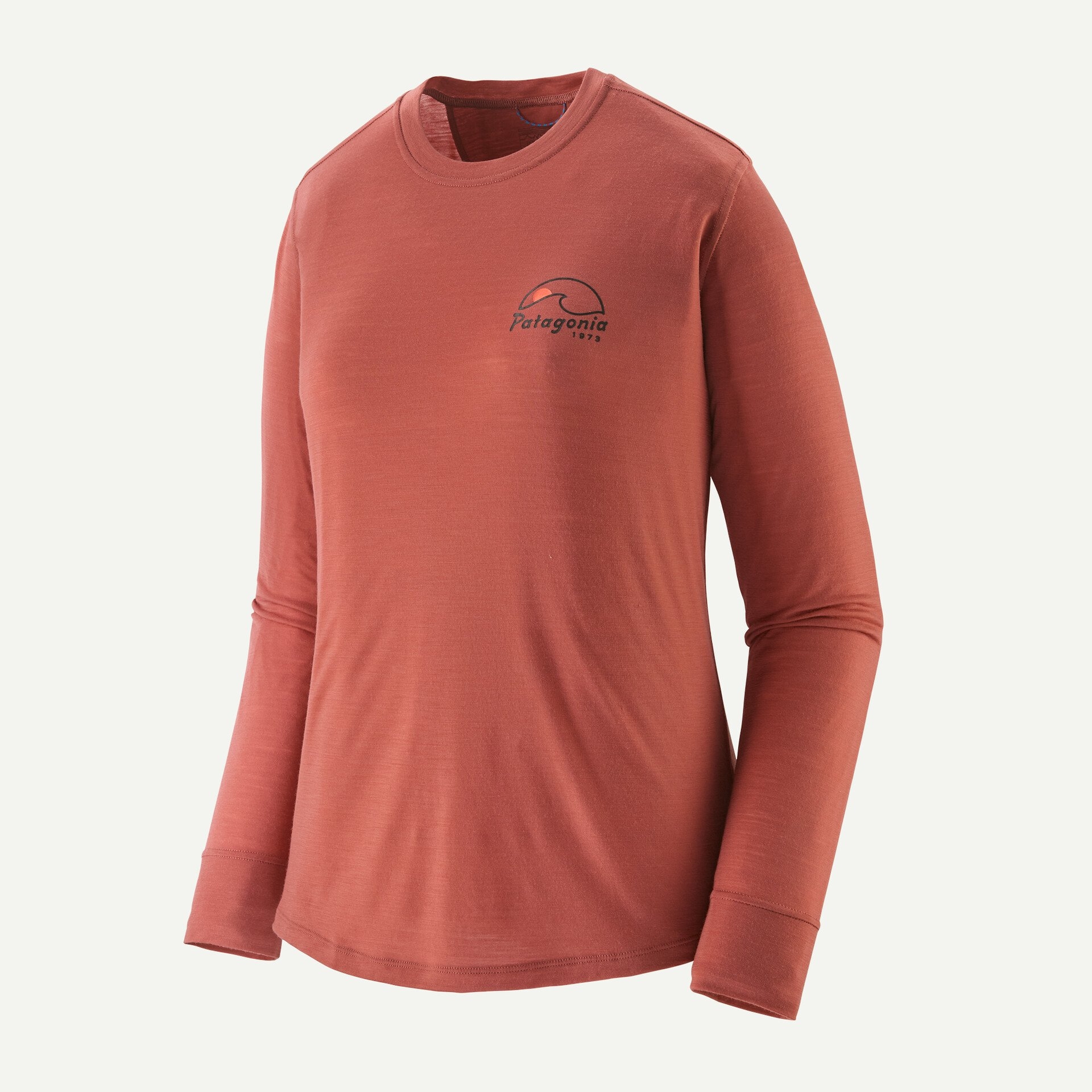 Women's Long-Sleeved Capilene® Cool Merino Blend Graphic Shirt