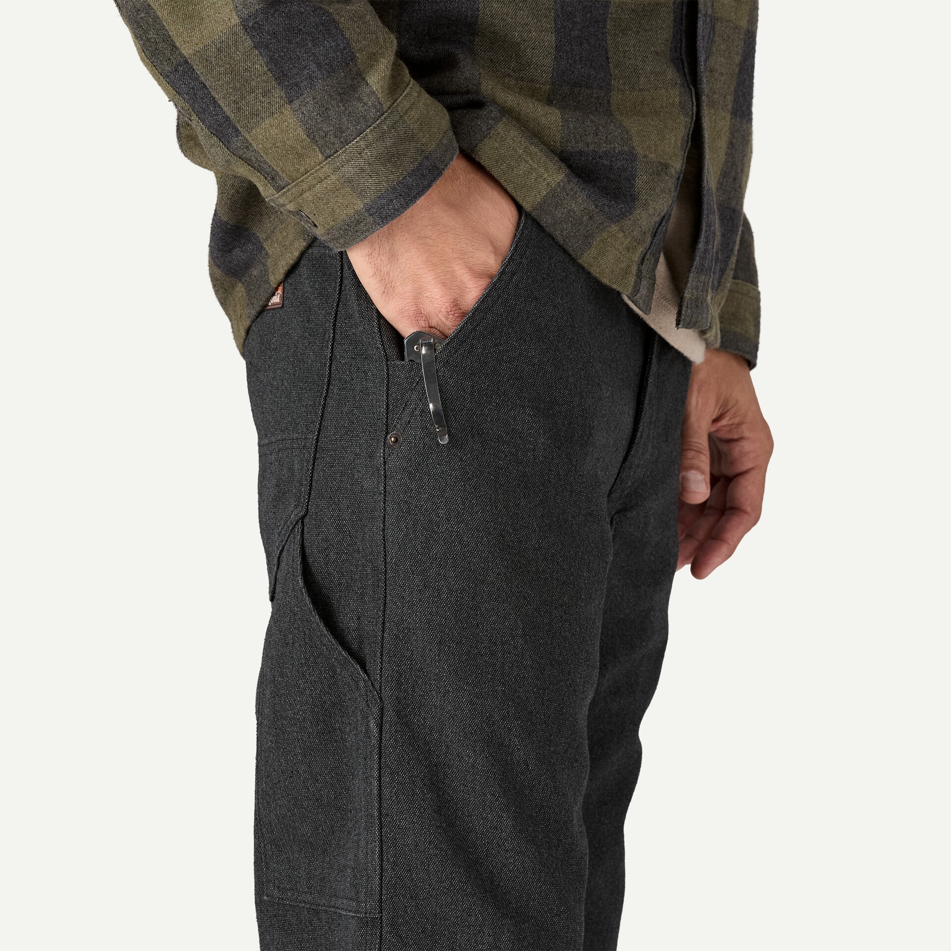 Men's Iron Forge® Fleece-Lined 5-Pocket Work Pants - Short