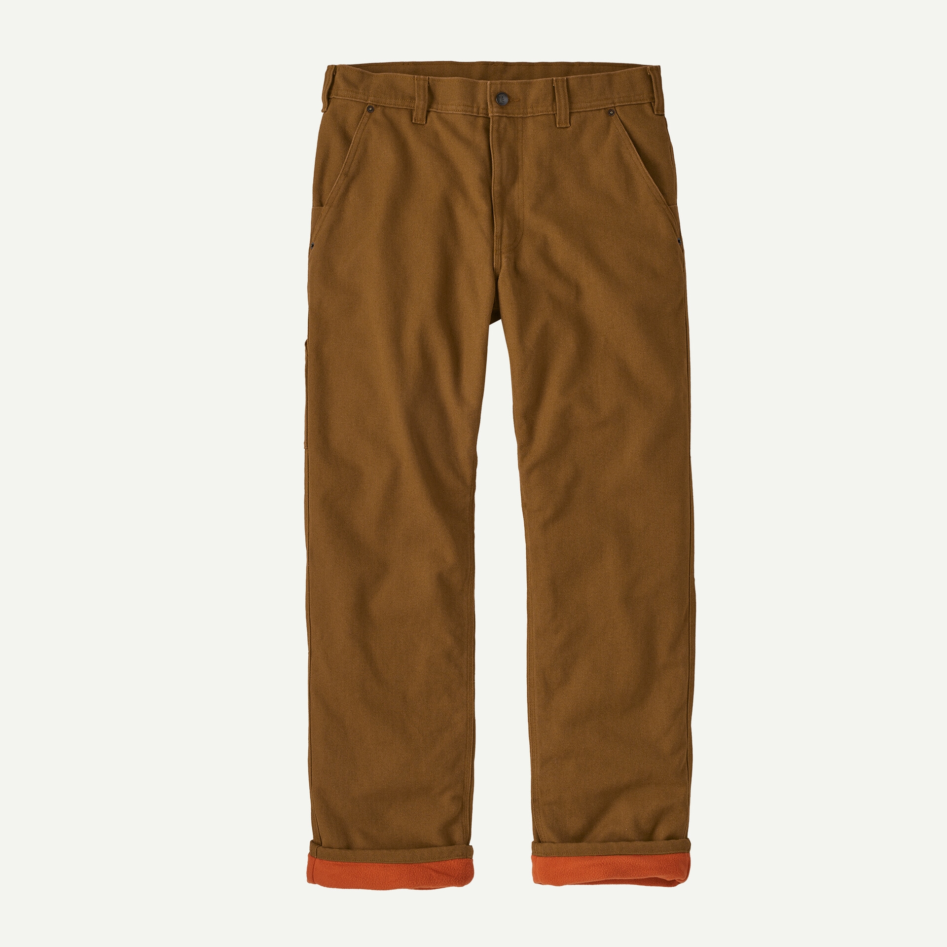 Men's Iron Forge® Fleece-Lined 5-Pocket Work Pants - Short