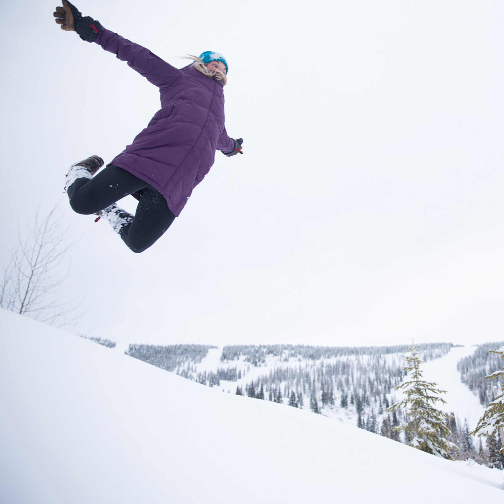 Women's Silent Down Long Parka