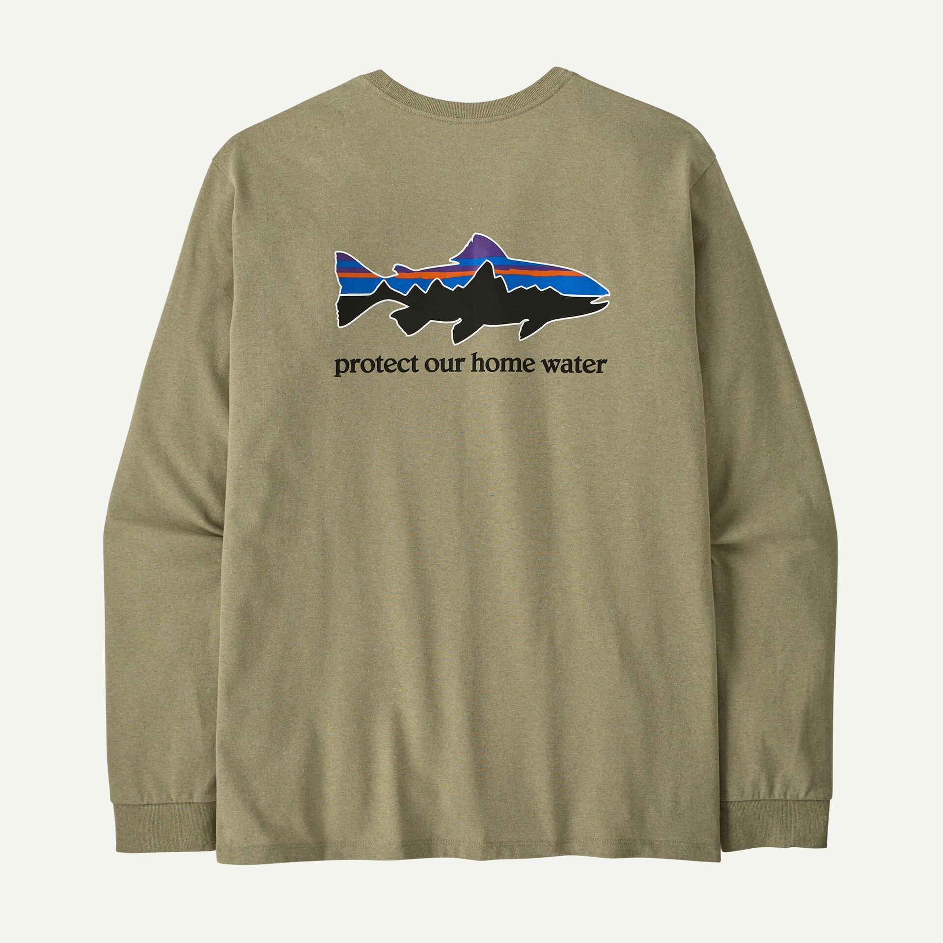 Men's Long-Sleeved Home Water Trout Responsibili-Tee®