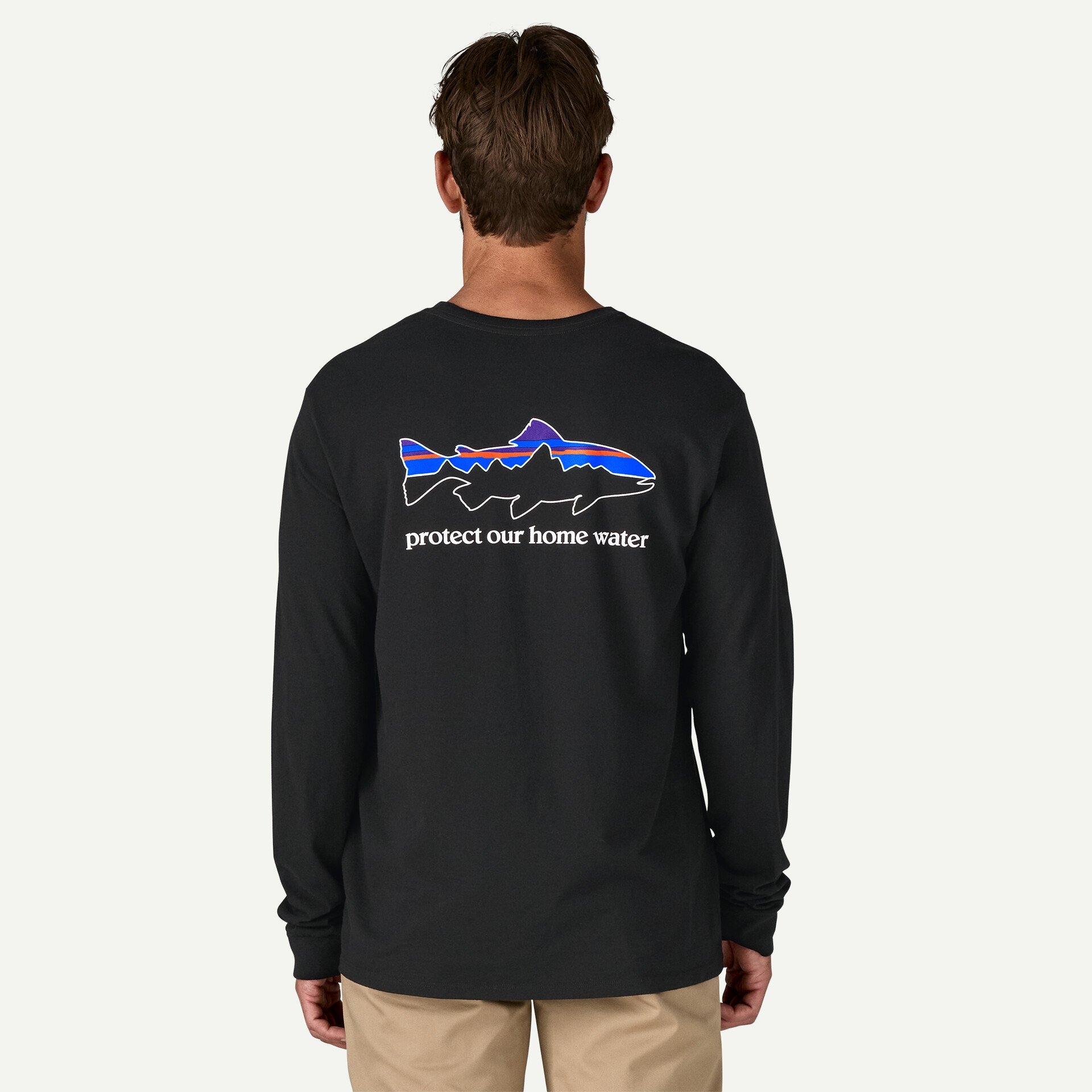 Men's Long-Sleeved Home Water Trout Responsibili-Tee®