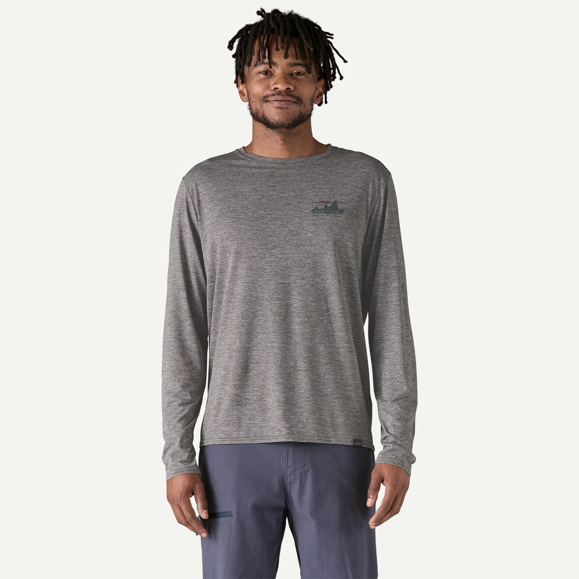 Men's Long-Sleeved Capilene® Cool Daily Graphic Shirt