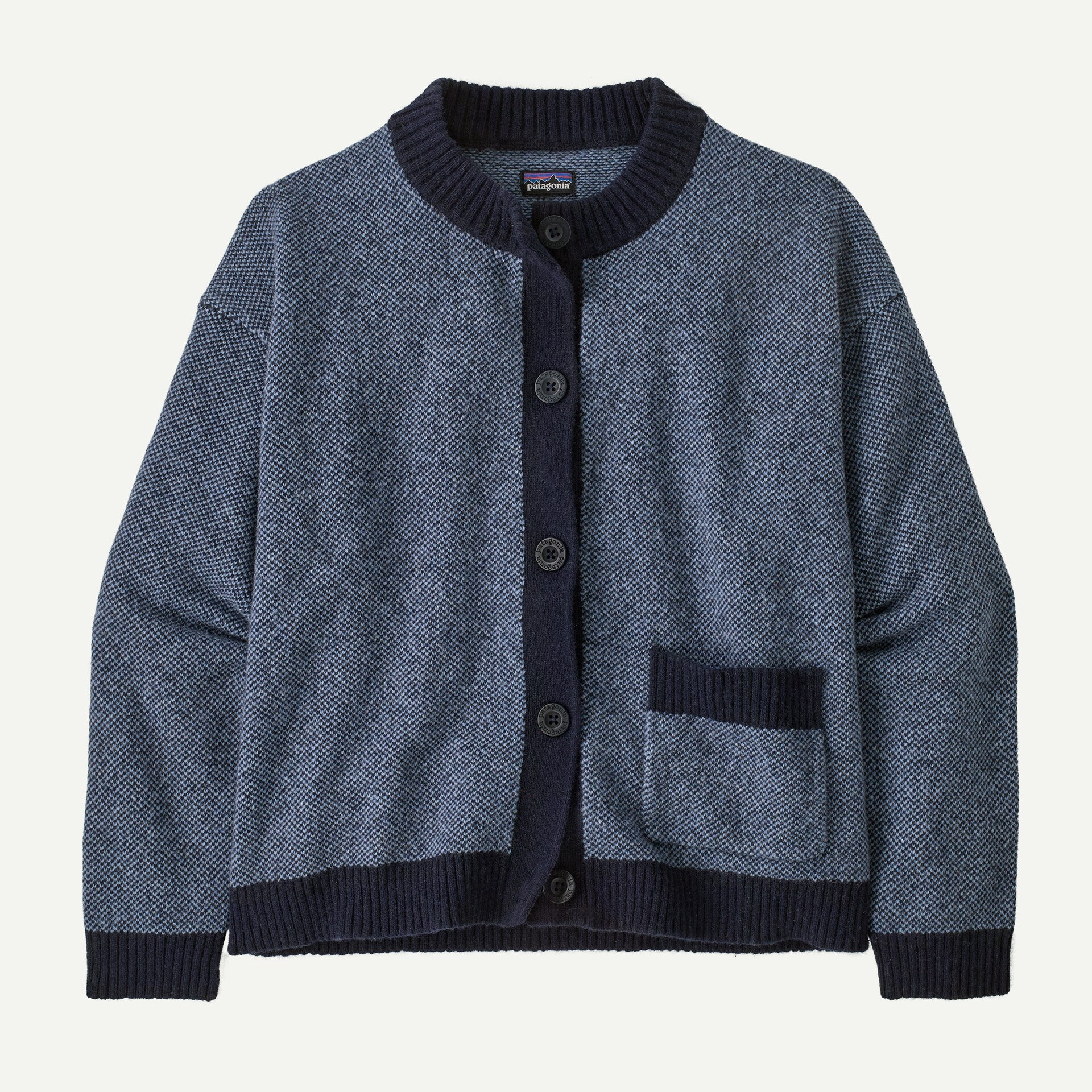 Women's Recycled Wool-Blend Sweater Jacket