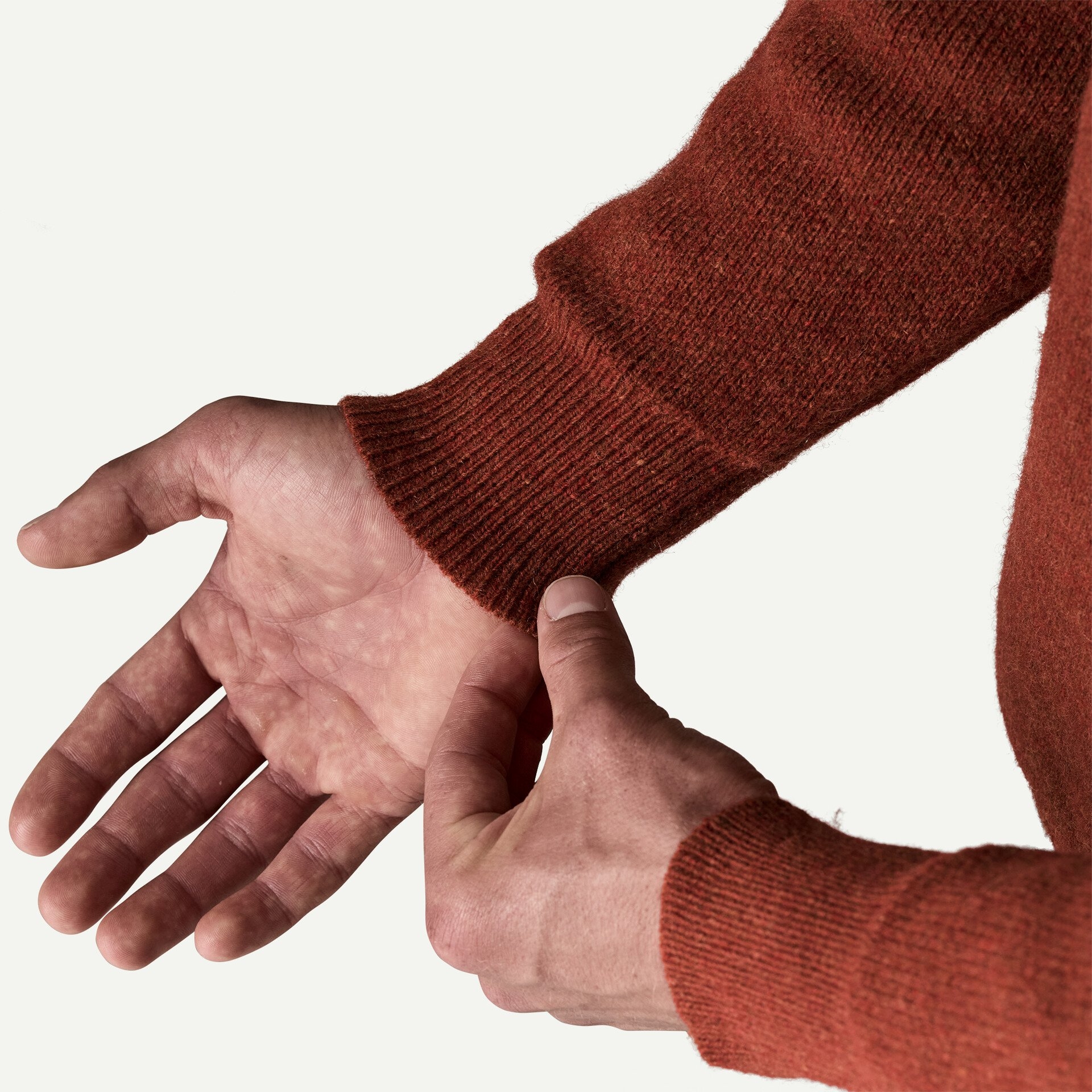 Recycled Wool-Blend Rugby Sweater