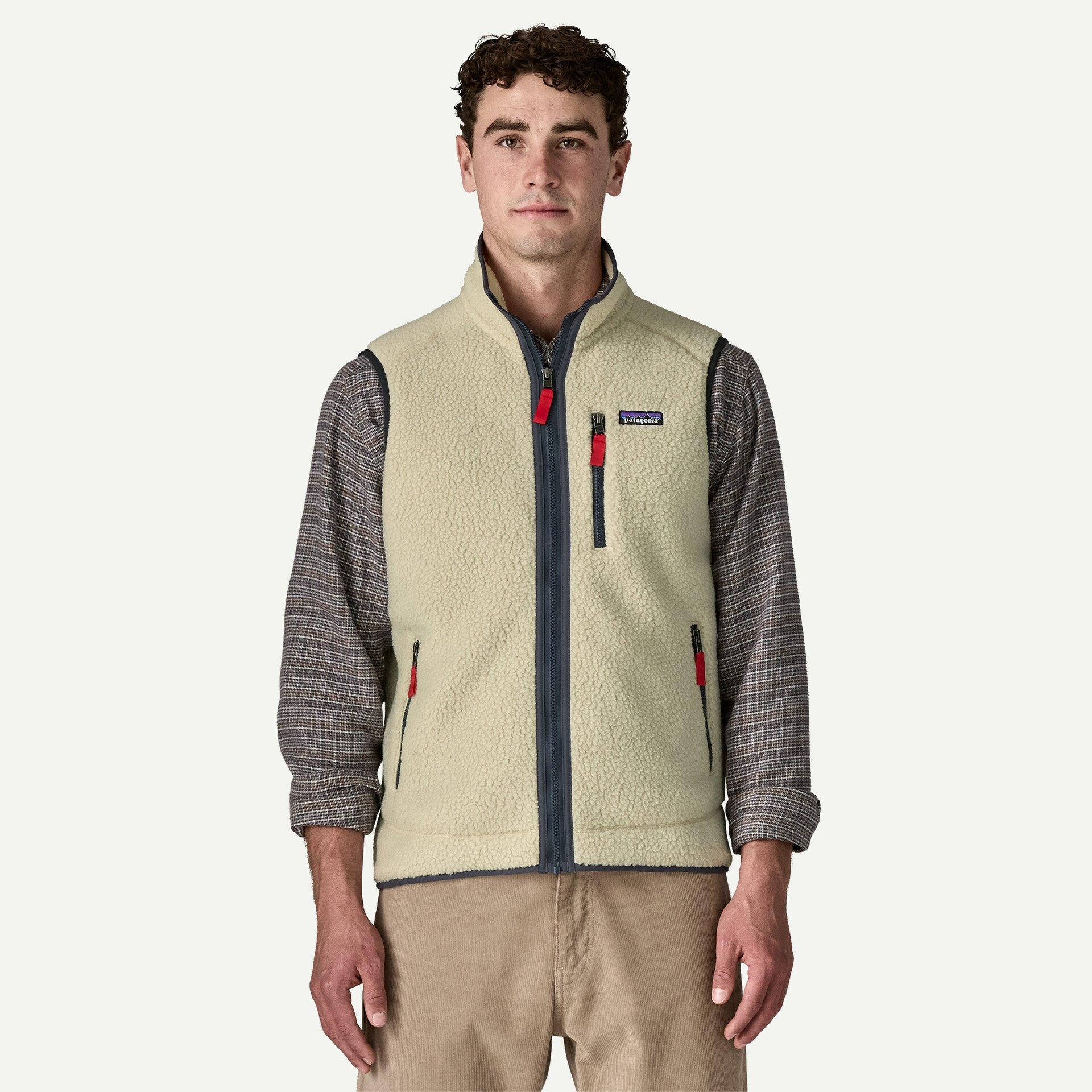 Men's Retro Pile Fleece Vest