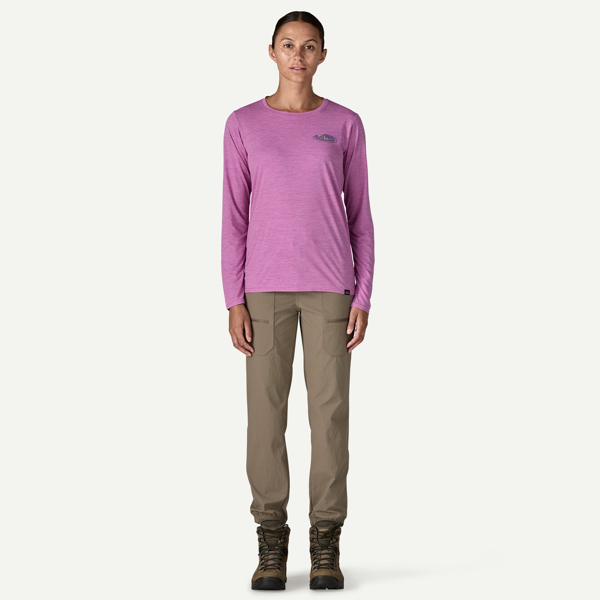 Women's Long-Sleeved Capilene® Cool Daily Graphic Shirt - Lands