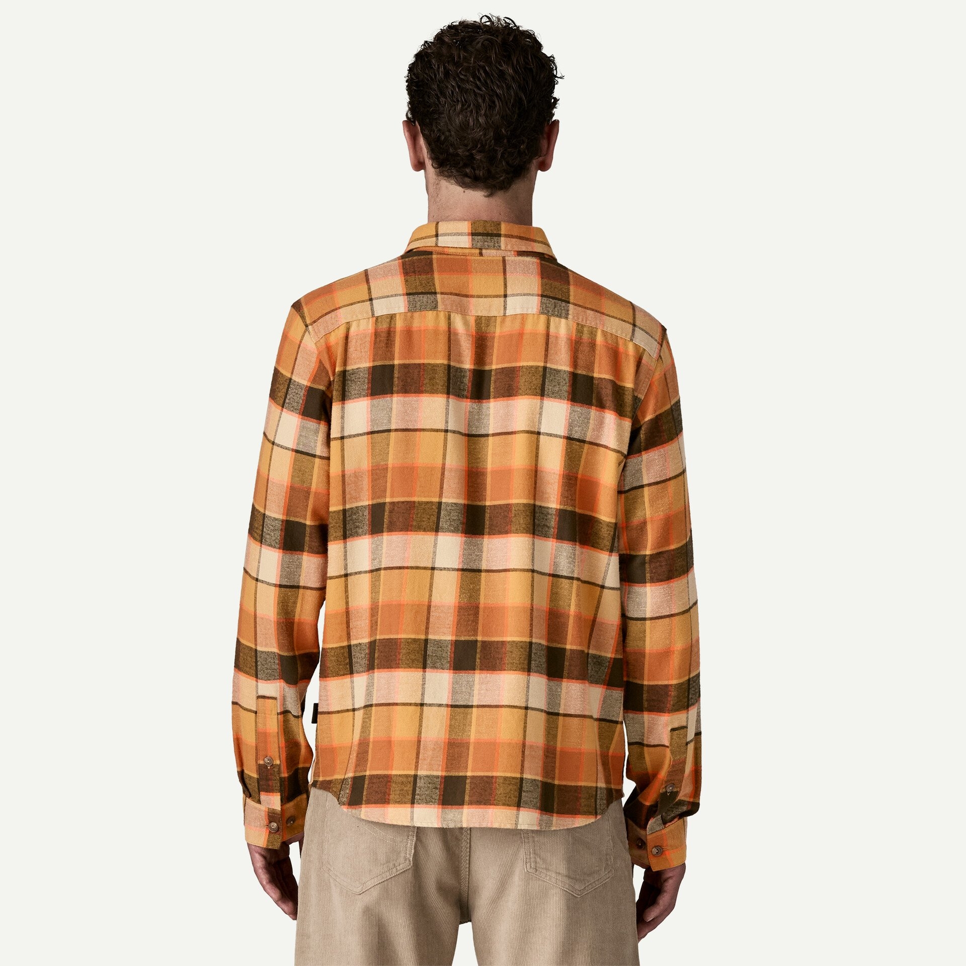 Men's Long-Sleeved Lightweight Fjord Flannel Shirt