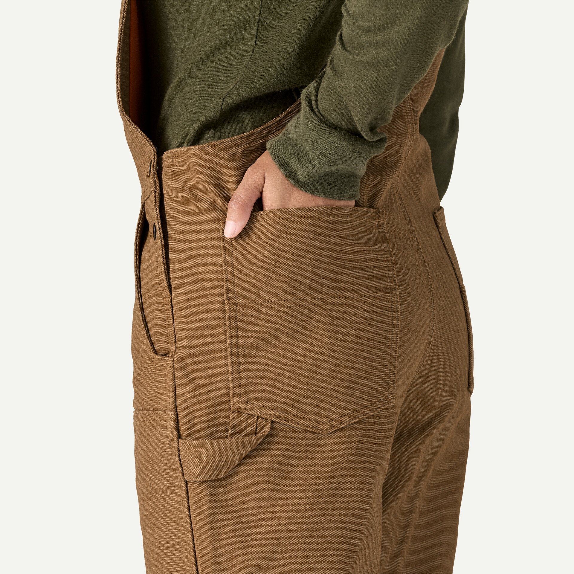 Women's Iron Forge® Fleece-Lined Bib Overalls