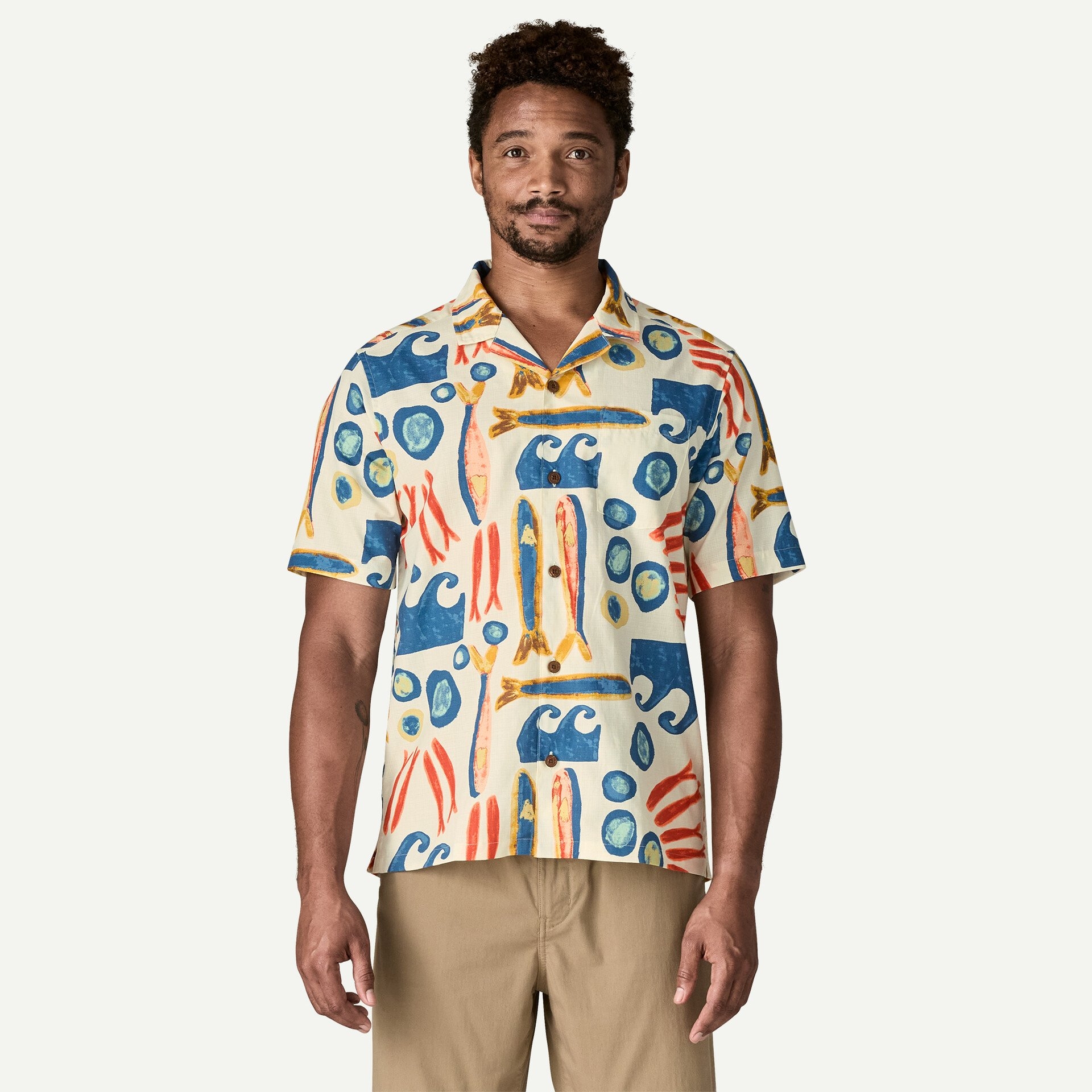 Men's Tidal Threads Camp Shirt