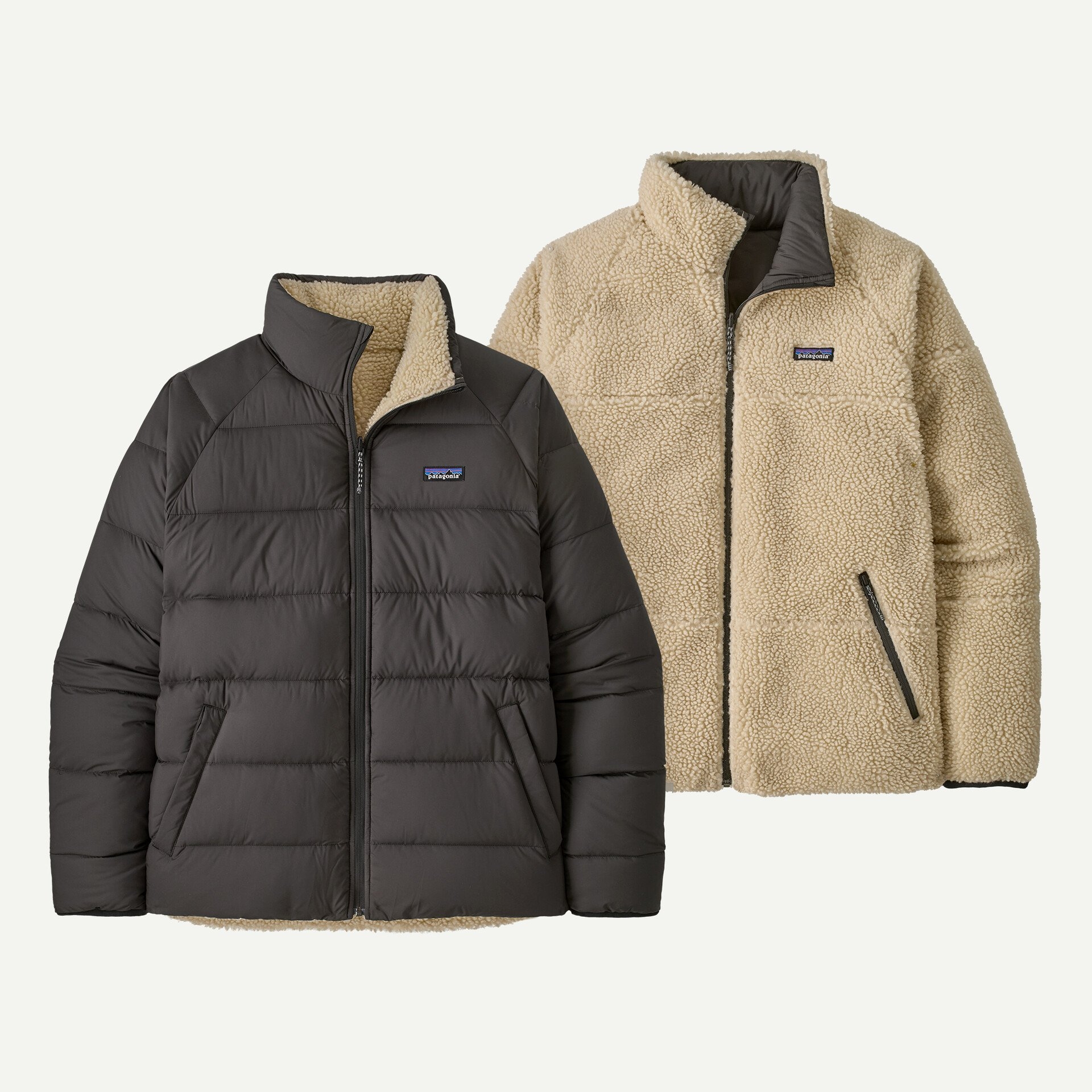 Men's Reversible Silent Down Jacket