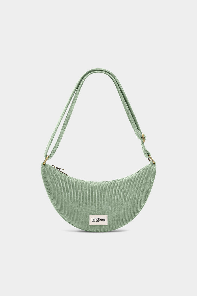 Sac banane Andrea Velours Vert d'eau