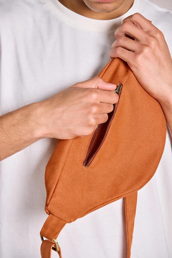 Sac banane L Sasha Sienne