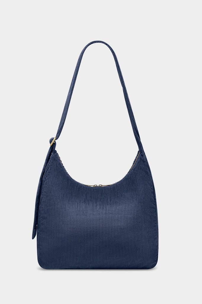 Sac hobo Claire Velours Marine