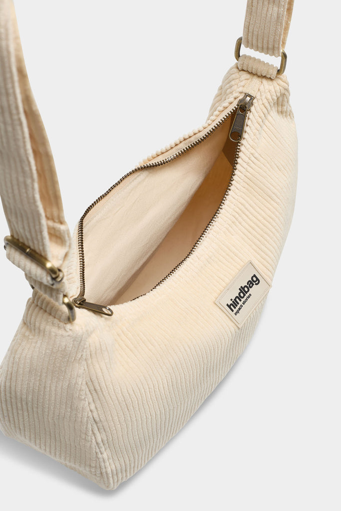 Sac Rosa Velours Beige