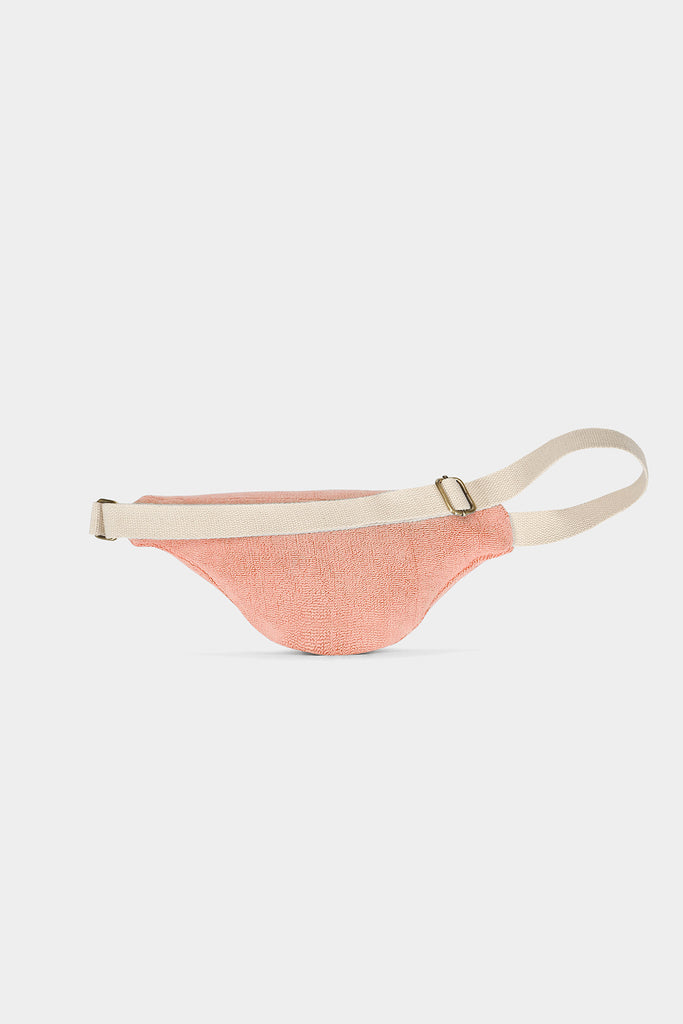 Sac banane Olivia Éponge rose corail