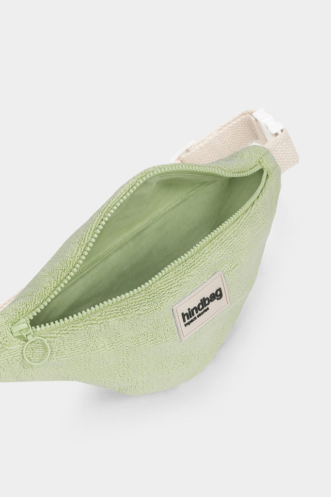 Sac banane enfant Augustin Éponge vert amande