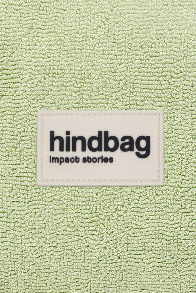 Sac banane enfant Augustin Éponge vert amande