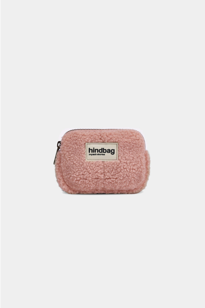 Porte-monnaie Lili Teddy Rose poudré