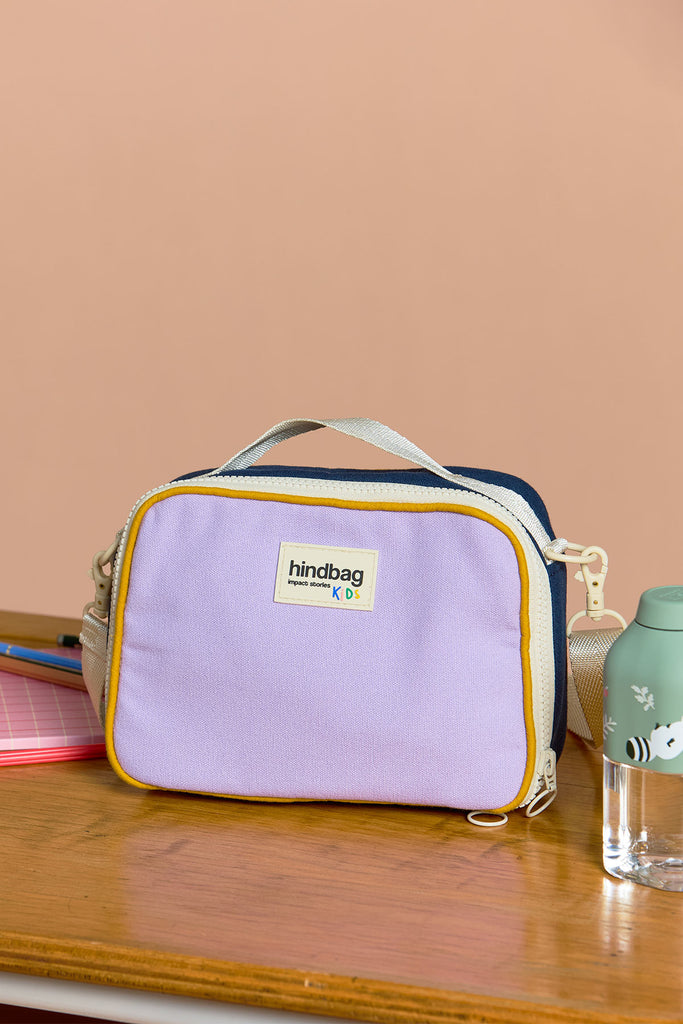 Lunchbag enfant Elsa Tricolore Lilas