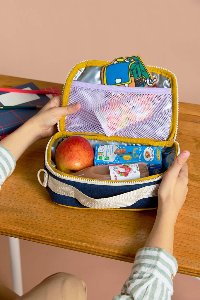 Lunchbag enfant Elsa Tricolore Lilas
