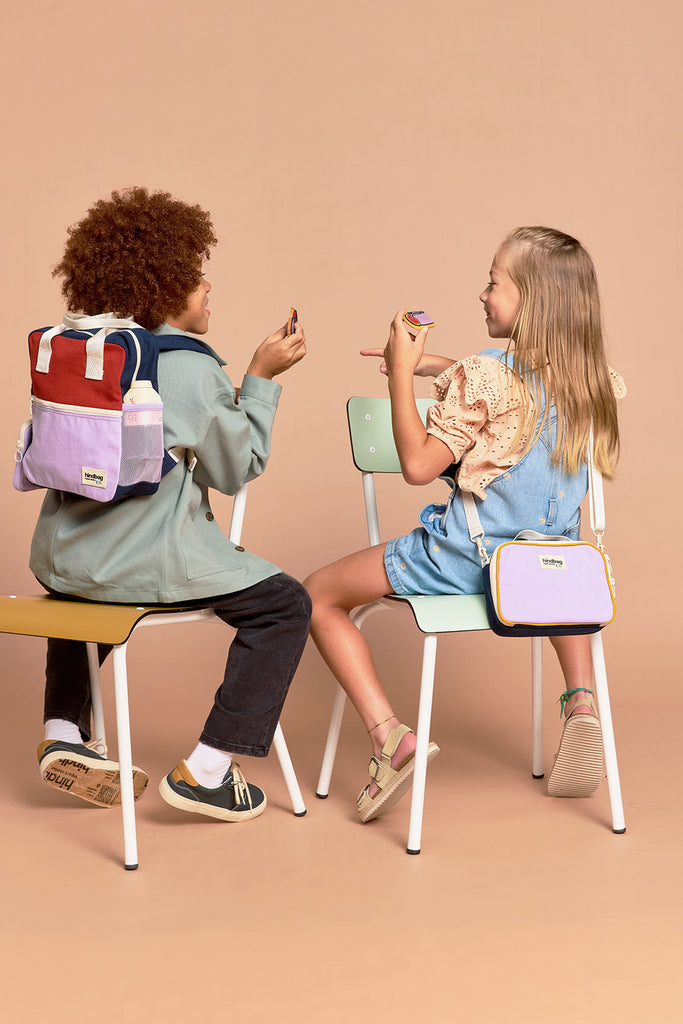 Lunchbag enfant Elsa Tricolore Lilas