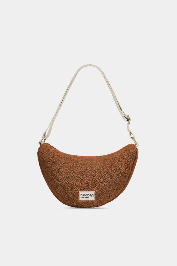 Sac banane Andrea Teddy Brun