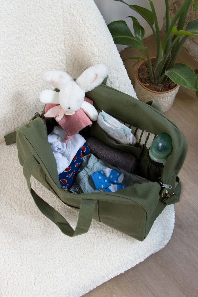 Sac à langer Basile Olive
