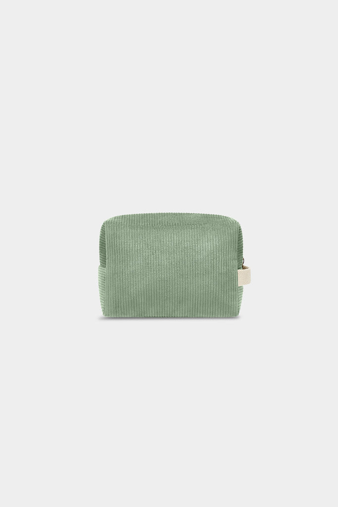 Trousse de toilette Leon Velours Vert d'eau