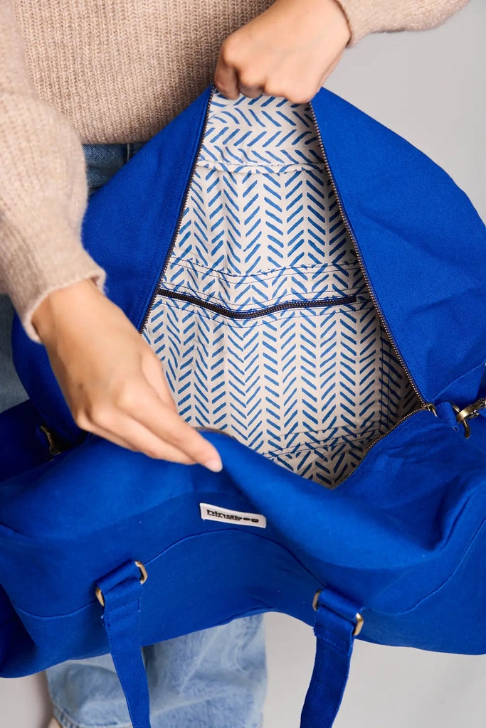 Sac de voyage Yves Bleu électrique