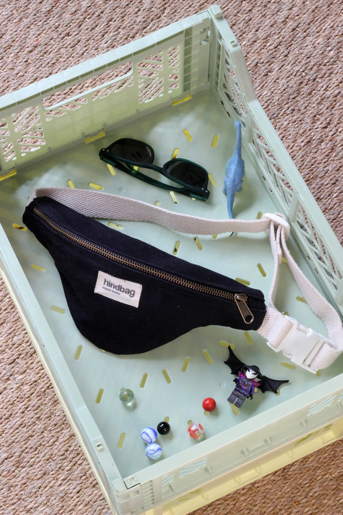 Sac banane enfant Augustin Noir