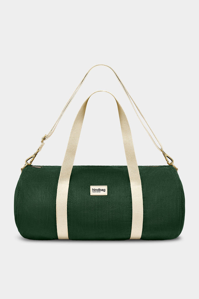 Sac polochon Simon Velours Sapin