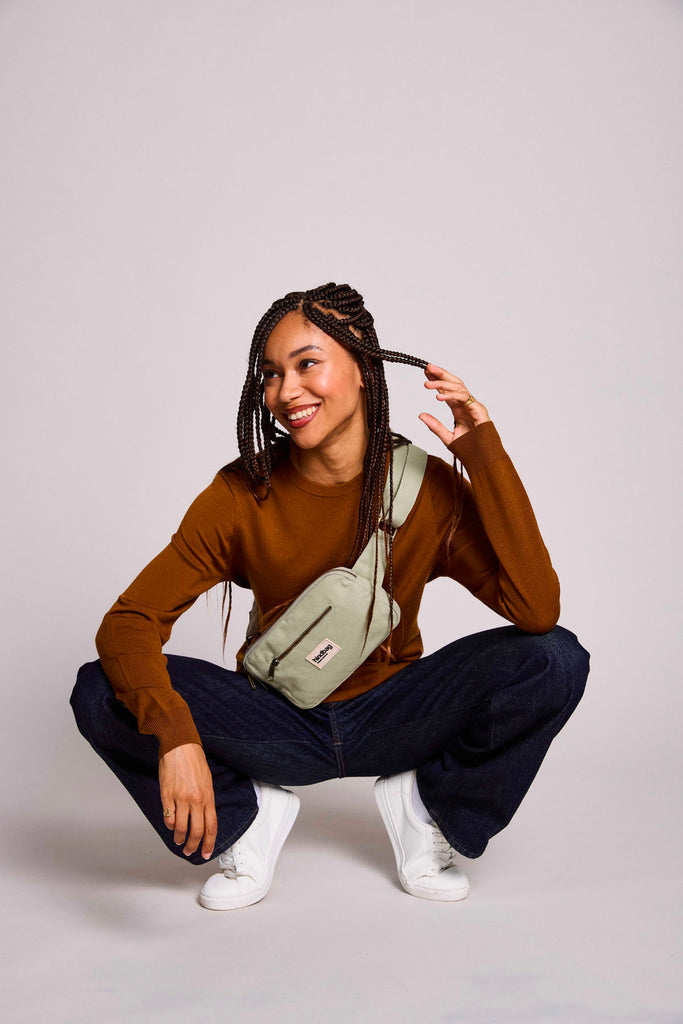 Sac banane Harry Vert argile