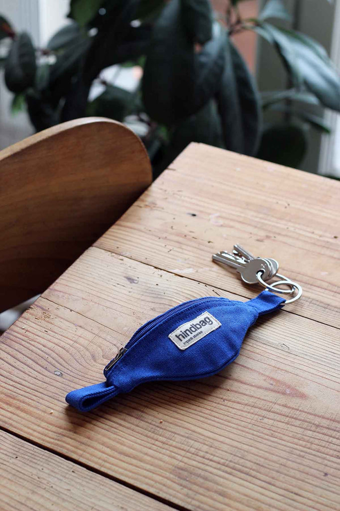 Porte-clés banane Côme Bleu électrique