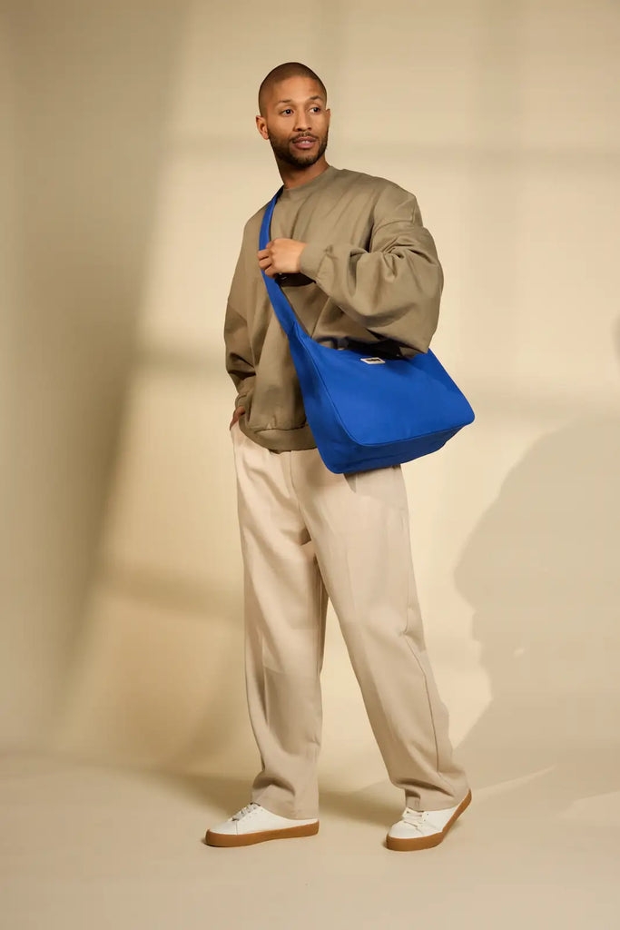 Sac hobo Claire Bleu électrique